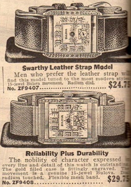 1930s Bulova Watches