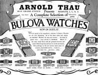 1929 Vintage Bulova Ad