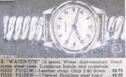 1954 Bulova Water-tite
