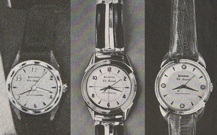 1958 Bulova 23 watches