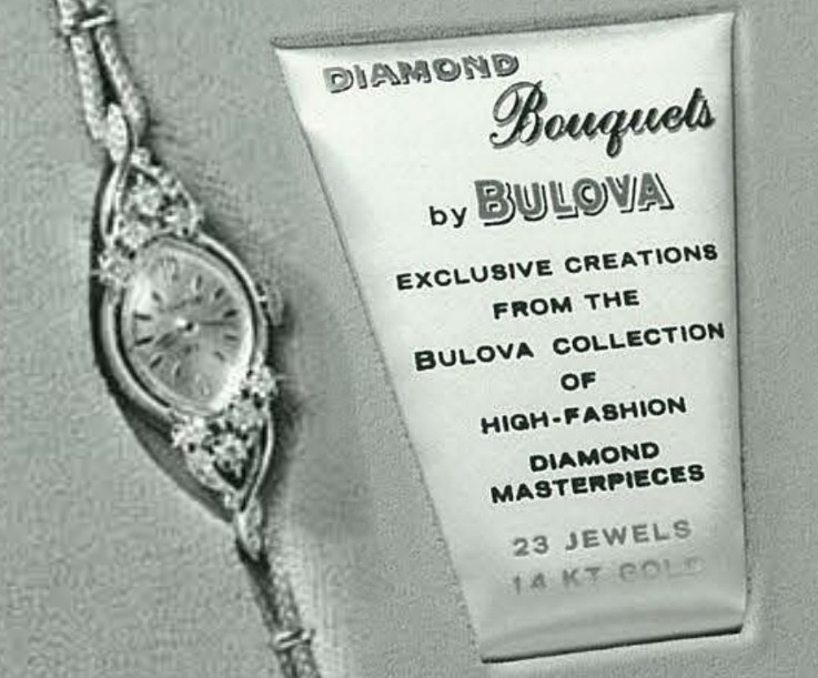 1961 Bulova Diamond Bouguet