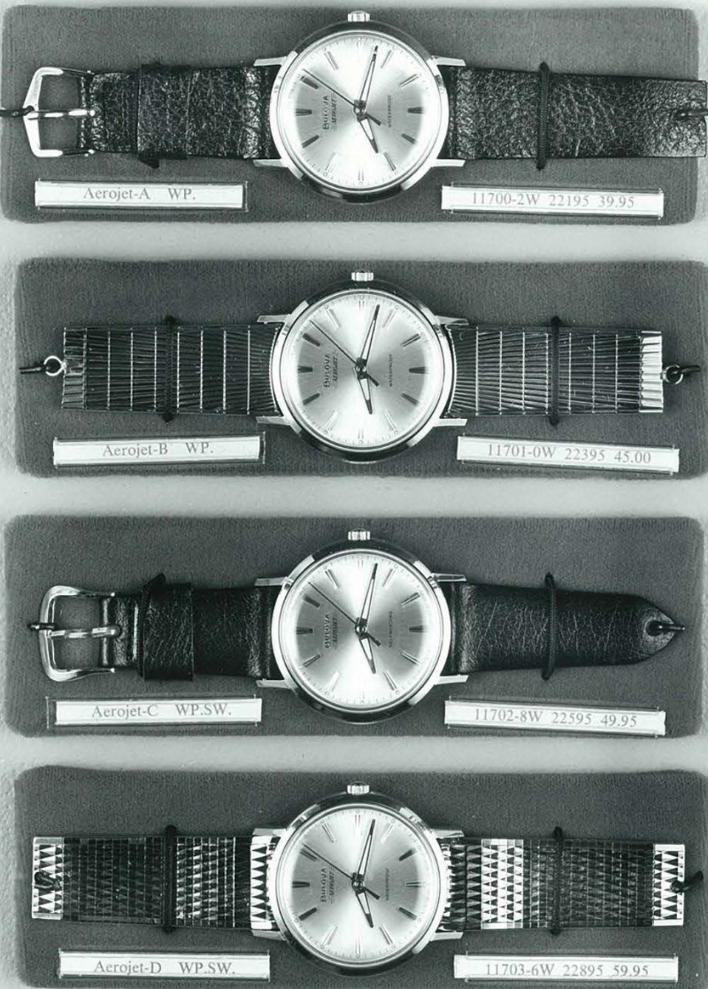 1967 Bulova Aerojet watches
