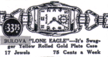 1940 Bulova Lone Eagle