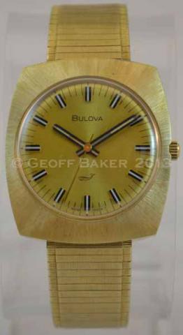 1972 Bulova Sea King GK Watch Geoffrey Baker 3/5/213