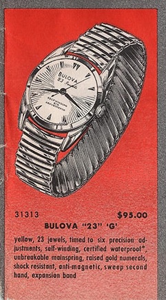 1954 Bulova 23 "G"