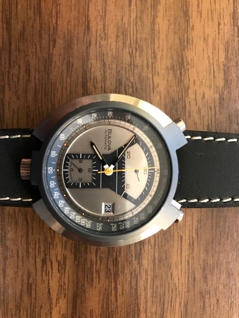 1973 Bulova Chronograph watch