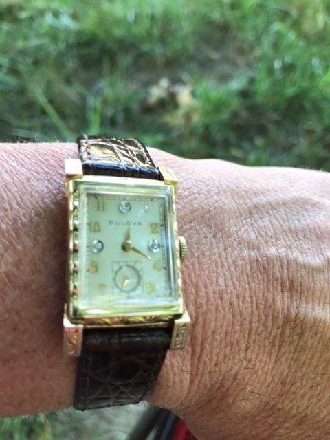 [1949] Bulova Tuxedo watch