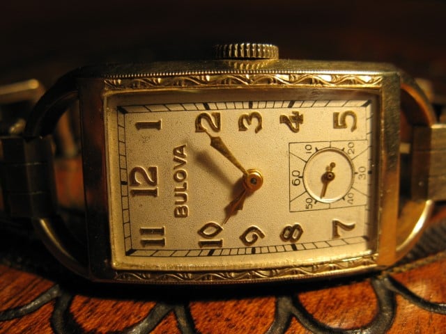 1939 Bulova America Eagle watch