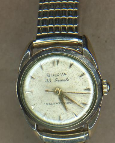 [field_year-1956] Bulova watch
