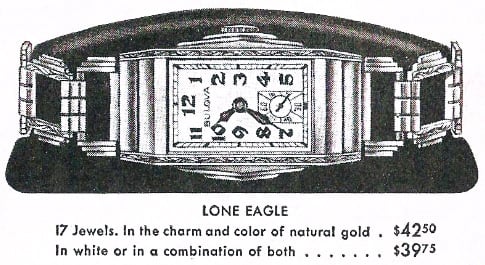 Bulova Lone Eagle 1934