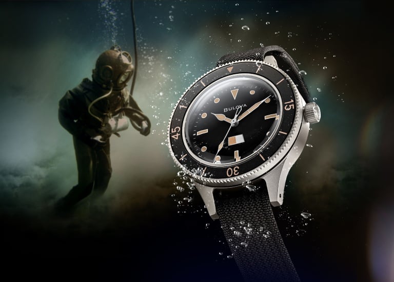 Bulova Unveils Rare Mil-Ships Dive Watch