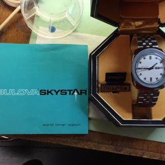 [1969 Skystar] Bulova watch