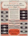 October 20 1928, Saturday Evening Post Bulova Ad