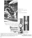 1958 Bulova Senator advert