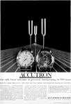 1961 Bulova Accutron watch advert