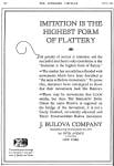 Bulova March 7, 1923 - Imitation is the highest form of flattery