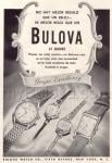 1947 Vintage Bulova Ad