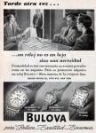 1950 Vintage Bulova Ad