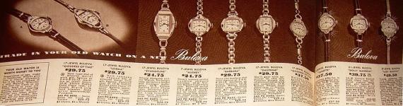 1939 Vintage Bulova Ad - Courtesy of Jerin Falcon
