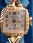 1956 18k Bulova watch