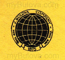 1922 J. Bulova Company logo