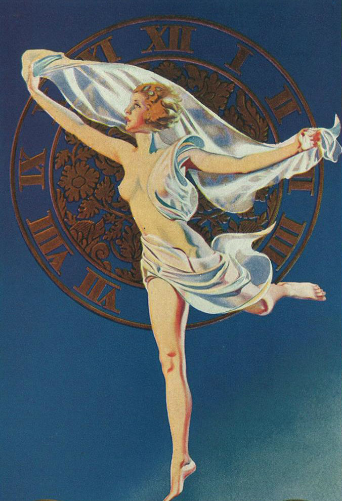 1922 Bulova painting by Coles Phillips