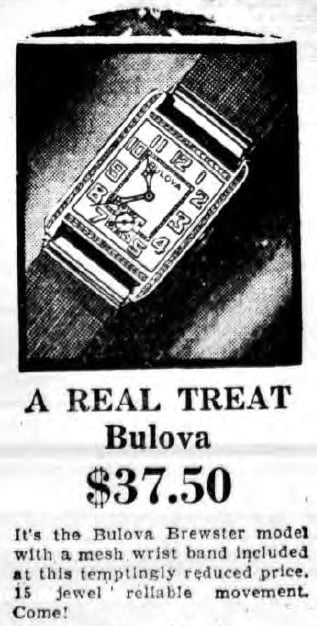 1928 Bulova Brewster