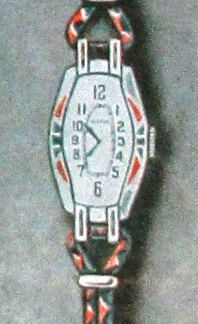 1928 Bulova Lido Yvette ladies sports watch