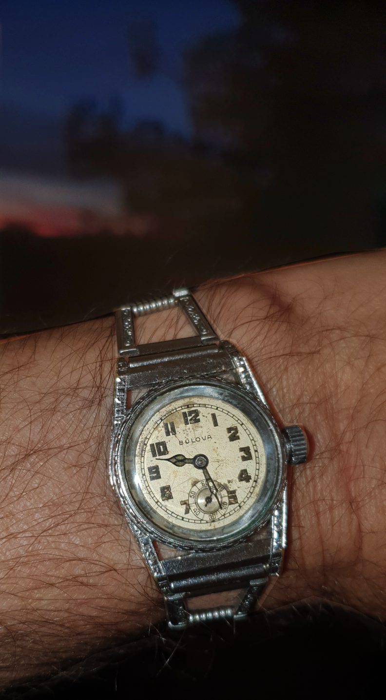 1929 Bulova Watertite watch