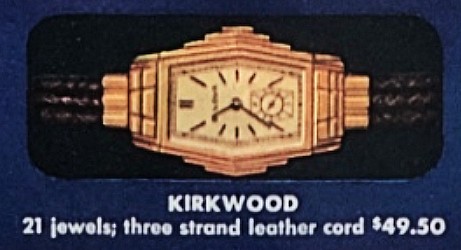 1934 Bulova Kirkwood advert