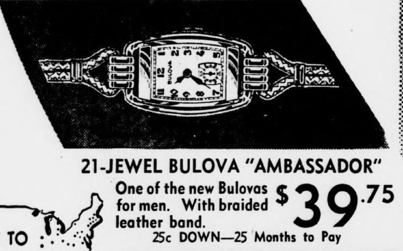 1939 Bulova Ambassador