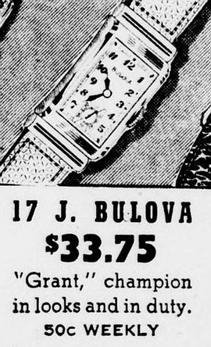 1939 Bulova Grant