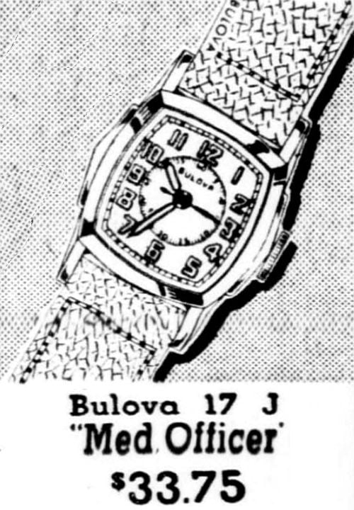 1941 Bulova Med Officer