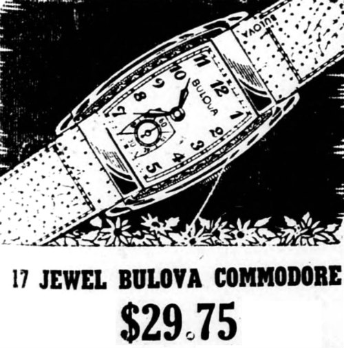 1941 Bulova Commordore