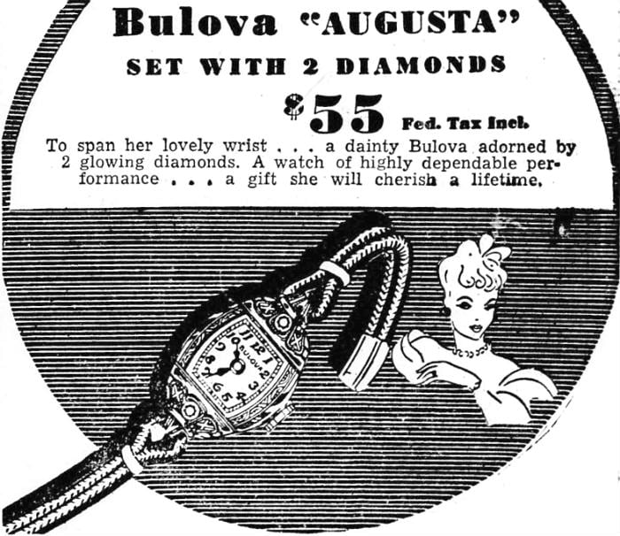 1945 Bulova Augusta
