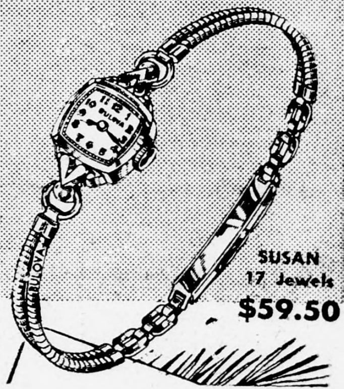 1948 Bulova Susan watch