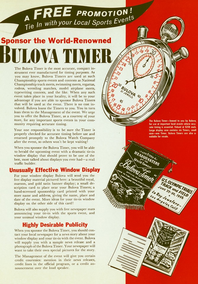 1956 Bulova Timer