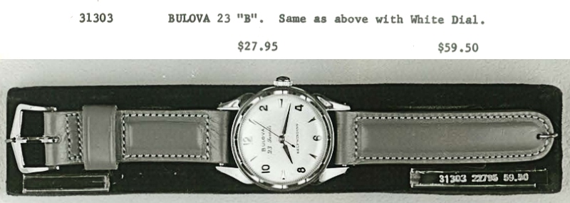 1958 Bulova 23 "B"