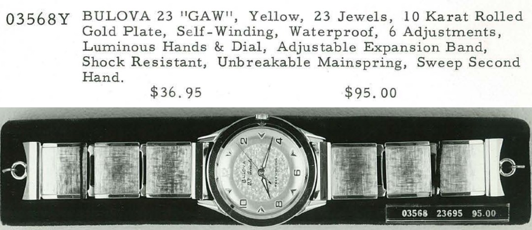 1959 Bulova 23 "GAW"