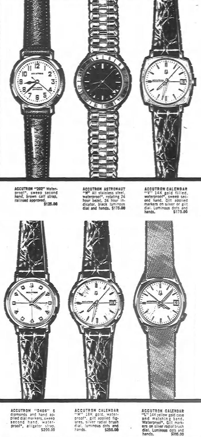 Bulova Accutron Watch advert