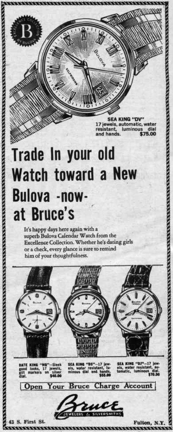 1969 Bulova advert
