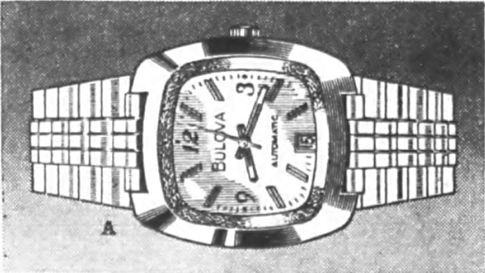 1974 Bulova 17 jewels automatic calendar