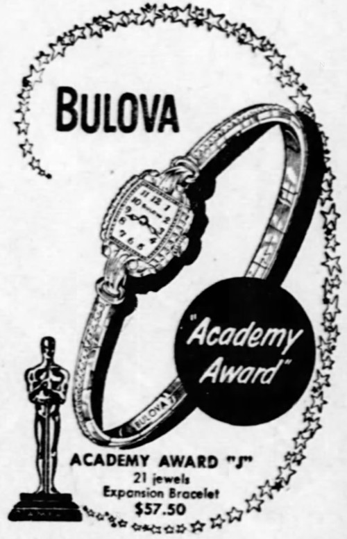 Bulova Academy Award 'J'