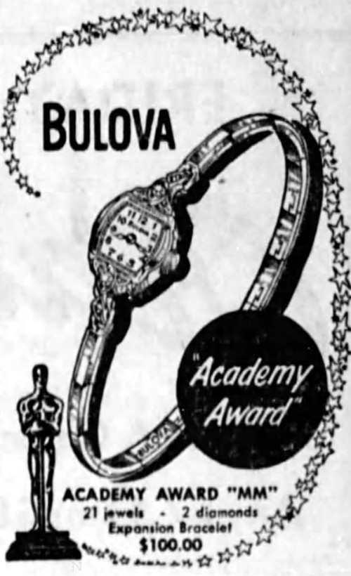 Bulova Academy Award 'MM'