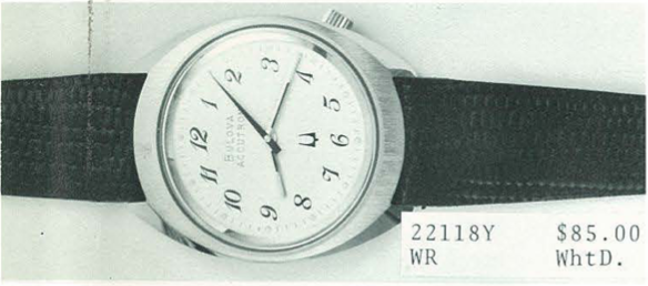1976 Bulova Accutron 22118Y