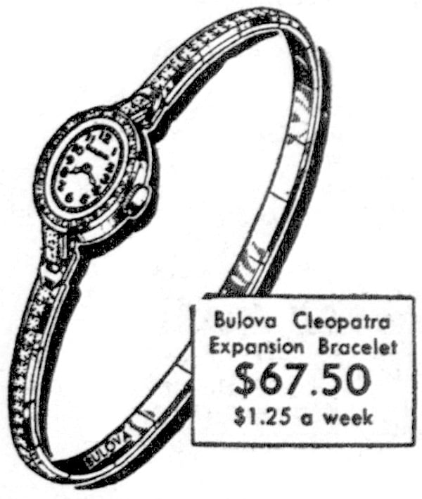 1950 Bulova Cleopatra