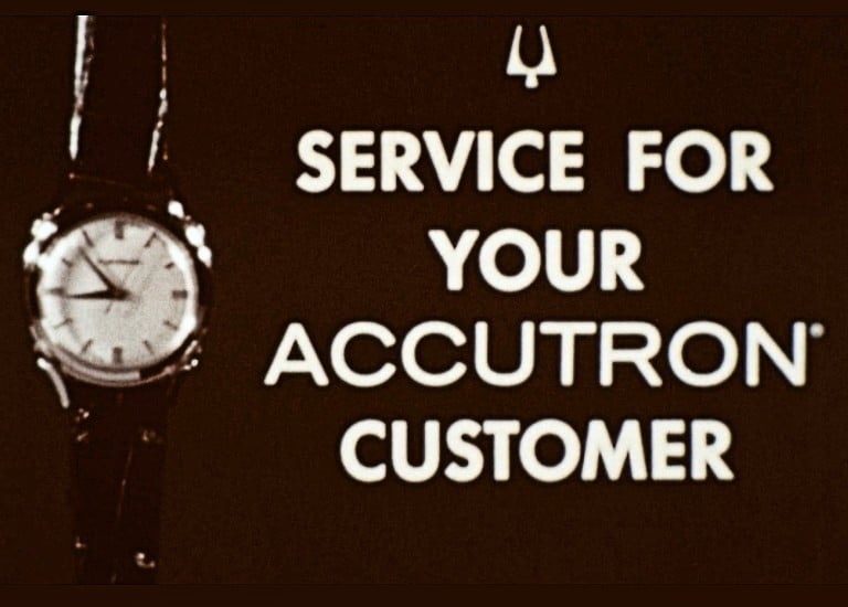Service for your Accutron customer
