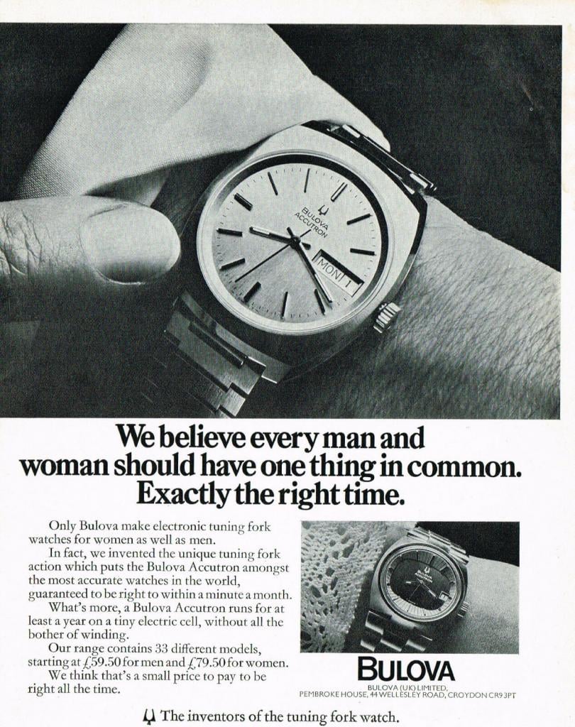 1970s Accutron ad
