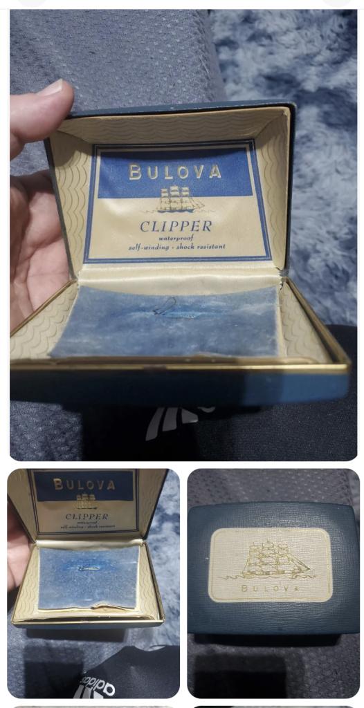 Bulova Clipper box