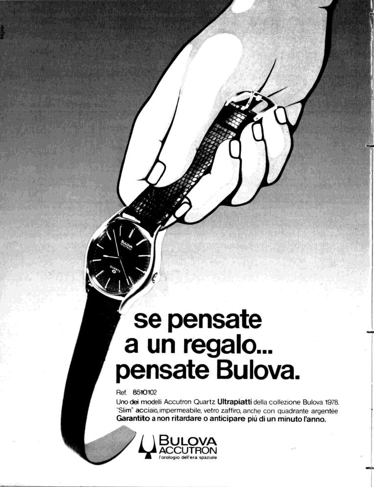 1978 Bulova Accutron Quartz model #8510102